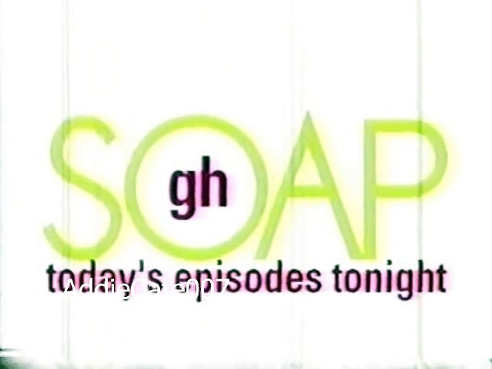 General Hospital promo from October 2003