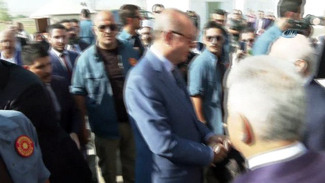Cumhurbaşkanı Erdoğan, Meclis Başkanı Binali Yıldırım ve MHP Genel Başkanı Devlet Bahçeli ile bir araya geldi