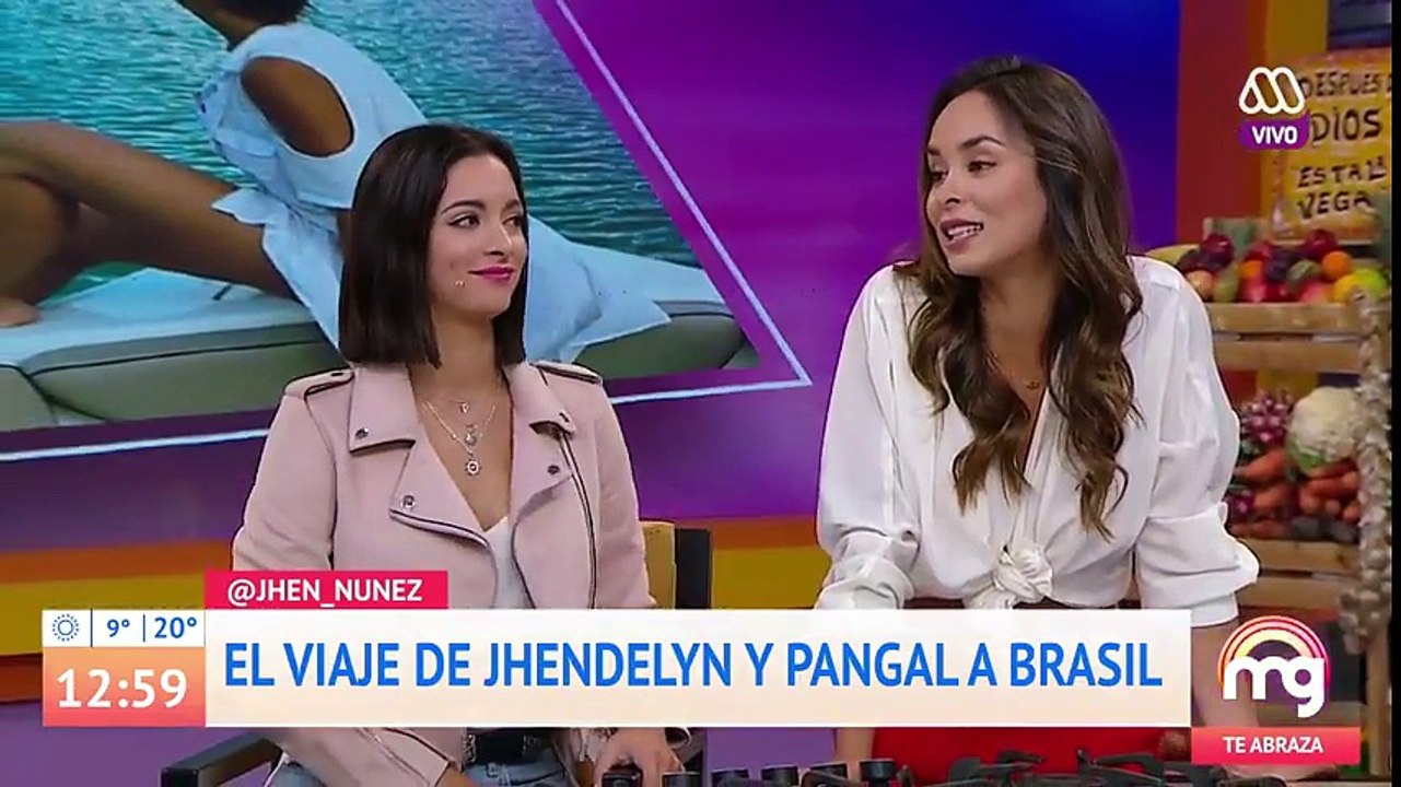 ¡Jhendelyn viajó a Brasil con Pangal! - Mucho gusto 2018