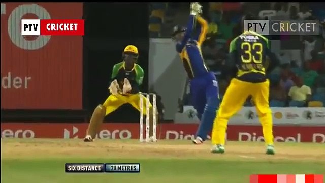 Shoaib Malik 3 Huge Sixes CPL T20 2018 - 84M, 88M, 96M Look At Female Reaction