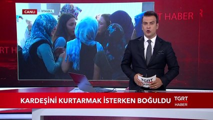 Kardeşini Kurtarmak İstemişti! Genç Kız Son Yolculuğuna Uğurlandı
