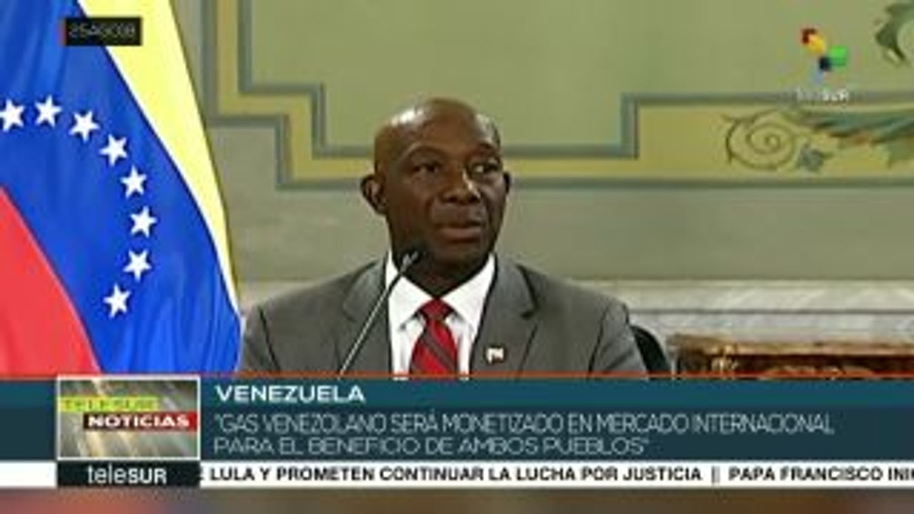 Trinidad y Tobago acuerda cooperación energética con Venezuela