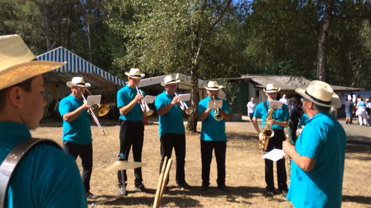 Défilé de chars au comice cantonal de La Flèche
