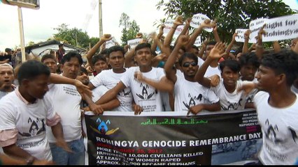 One year since Myanmar army crackdown, Rohingya seek justice