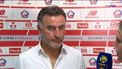 Ligue 1 Conforama - Lille / Christophe Galtier : "La 3ème place ? Aucune importance"