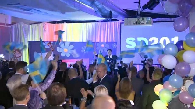 Suède : l'extrême droite vers un record aux législatives
