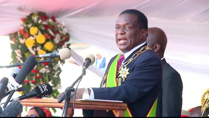 Zimbabwe: Emmerson Mnangagwa sworn in as new president