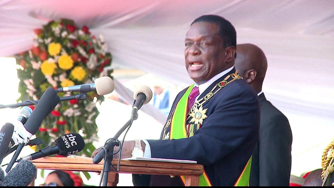 Zimbabwe: Emmerson Mnangagwa sworn in as new president