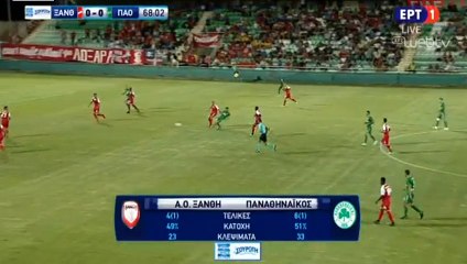 Bouzoukis G. Goal HD - Xanthi FC 0-1 Panathinaikos 26.08.2018