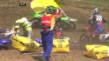 Max Anstie Crash - MXGP Start - MXGP of Bulgaria 2018