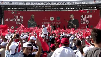 Muş TBMM Başkanı Binali Yıldırım Malazgirt'te Konuştu 1