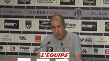 Jardim «Un manque de lucidité» - Foot - L1 - Monaco
