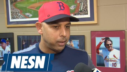 Alex Cora after Red Sox are swept for the first time this season