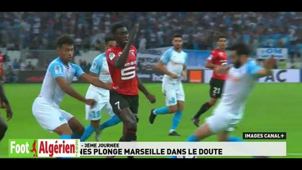 Olympique Marseille 2 - 2 Rennes (Bensebaïni buteur contre son camp)