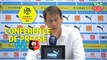 Conférence de presse Olympique de Marseille - Stade Rennais FC (2-2) : Rudi GARCIA (OM) - Sabri LAMOUCHI (SRFC) / 2018-19