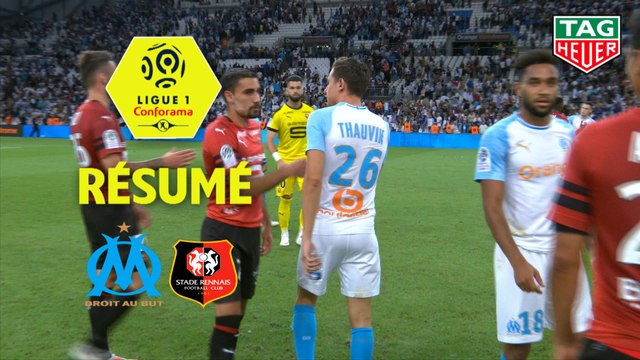Olympique de Marseille - Stade Rennais FC (2-2) - Résumé - (OM-SRFC) / 2018-19