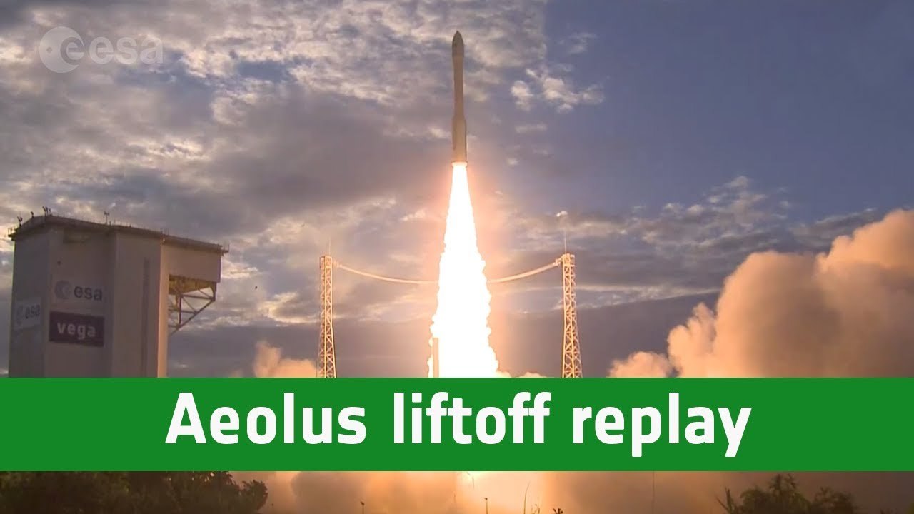 Aeolus Liftoff Replay - HD