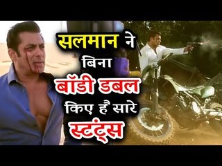 सलमान खान बने असली के सिकंदर, किया खुद ही इतने खतरनाक एक्शन | Race 3