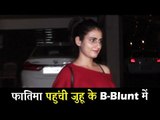 THUG OF HINDOSTAN Girl Fatima Sana Shaikh पहुची Juhu के B-Blunt में
