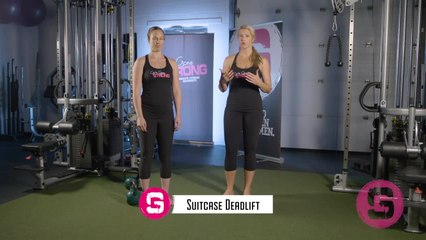 Moms Gone Strong: How To Do A Suitcase Deadlift