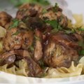 Chicken Marsala Meatballs