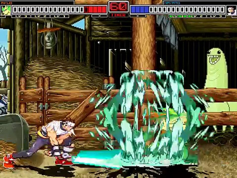 Rikuo vs Hayato MUGEN BATTLE