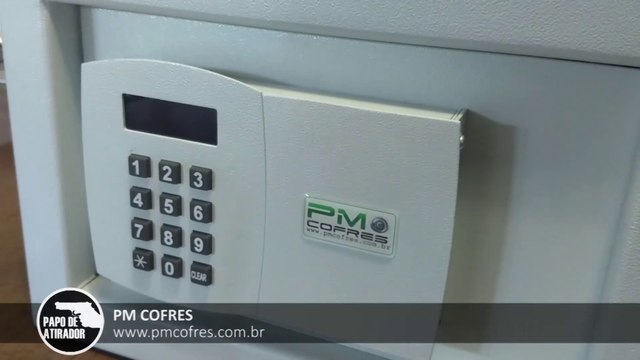 Demonstração (review) do cofre Top 20 Digital da PM COFRES