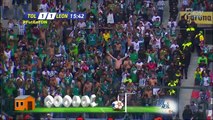Gol de Pedro Aquino |Toluca 1 - 1 León | Apertura 2018 -- J7 | Televisa Deportes