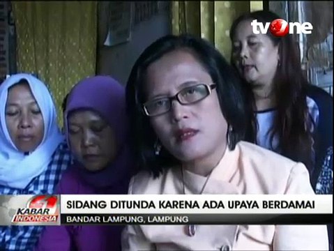Sidang Kasus Pencurian Tatakan Gelas Ditunda