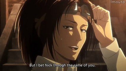 Hanji is Angry -  Attack on Titan Season 3 Episode 3