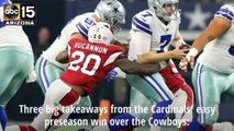3 takeaways from Cardinals' win over Cowboys - ABC15 Sports