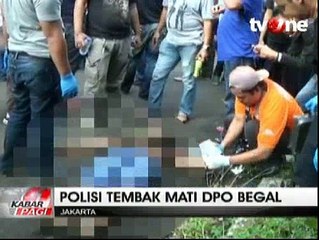 Polisi Tembak Mati Pelaku Begal di Ciracas