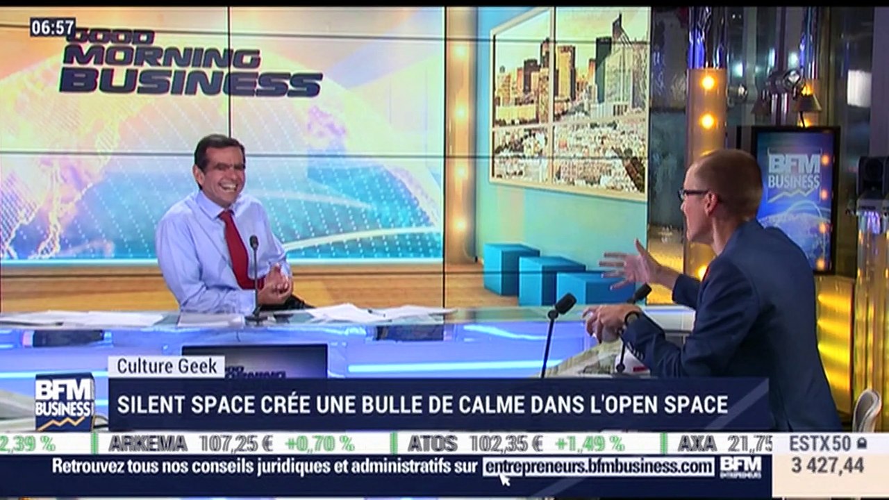 Anthony Morel: Silent Space crée une bulle de calme dans l'open space - 27/08