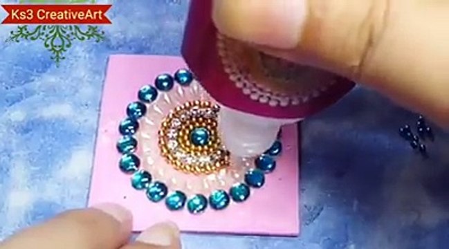 - How to make Beautiful rakhi at home | raksha bandhan | diy rakhi making | handmade rakhiCredit: Ks3 CreativeArtFull video:
