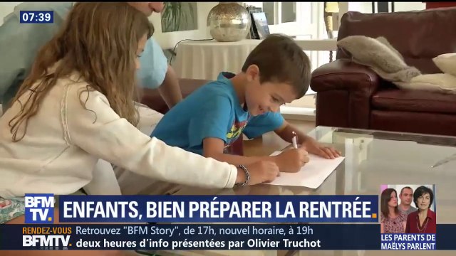 Comment (déjà) préparer ses enfants à la rentrée des classes