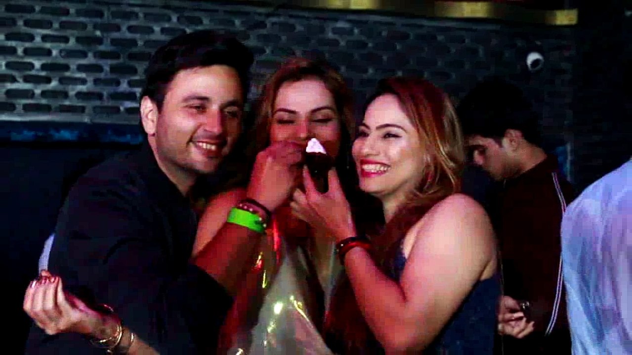 Birthday Celebration Of Akanksha Singh with Music Director Sajid Wajid