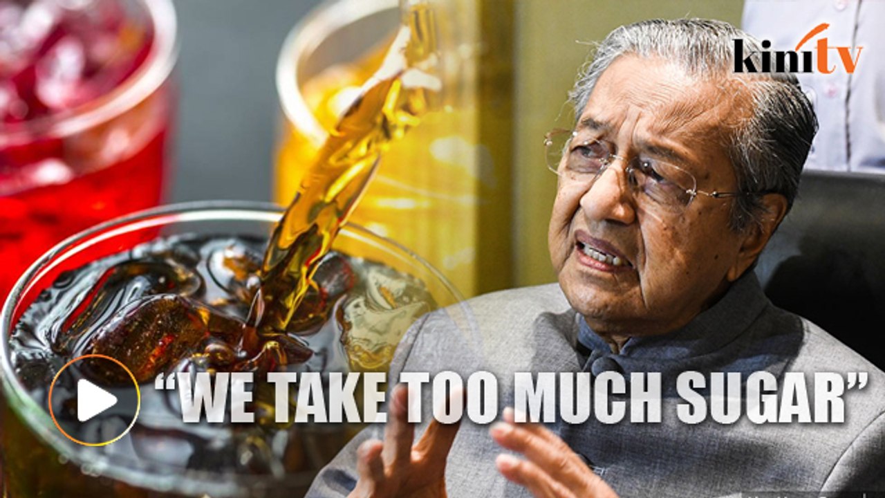 Dr Mahathir: Soda tax could curb diabetes