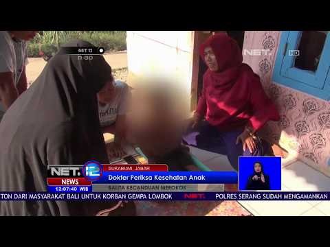 Tim Medis Periksa Kesehatan Bocah Pecandu Rokok-NET12