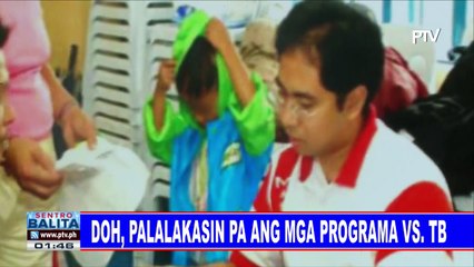DOH, palalakasin pa ang mga programa vs TB