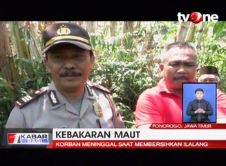 Kebakaran Hutan di Ponorogo Tewaskan Satu Orang