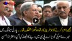 It was party's decision to nominate my name for presidential candidate in APC, Aitzaz Ahsan