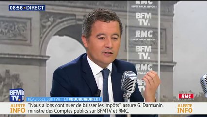 "Aucune des promesses du Président ne sera reniée" déclare Gérald Darmanin