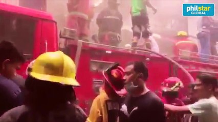 Fire razes residential area in Tondo