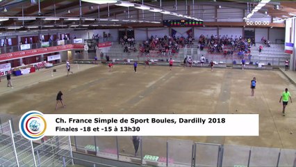Finales jeunes, France Simple, Dardilly 2018