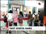 Tiket Kereta Api Tambahan Lebaran di Stasiun Purwokerto Habis Terjual