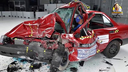 Üretimi durduran çarpışma testi: Darmadağın oldu üretimden kaldırıldı