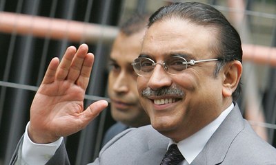 This case was registered in Nawaz Sharif's reign: Zardari