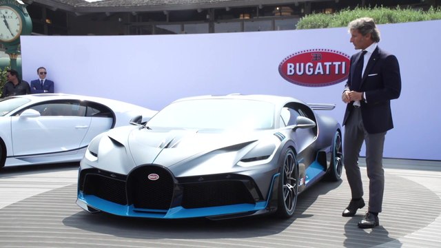 Bugatti Divo world premiere at the Quail