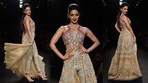 Lakme Fashion Week: Kiara Advani looks sassy as she walks the ramp | FilmiBeat