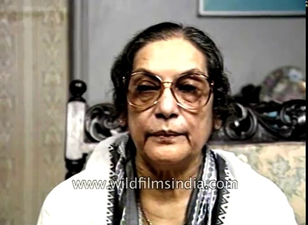 Bimal Roy  wife Manobina Roy speaks of the famous filmmaker